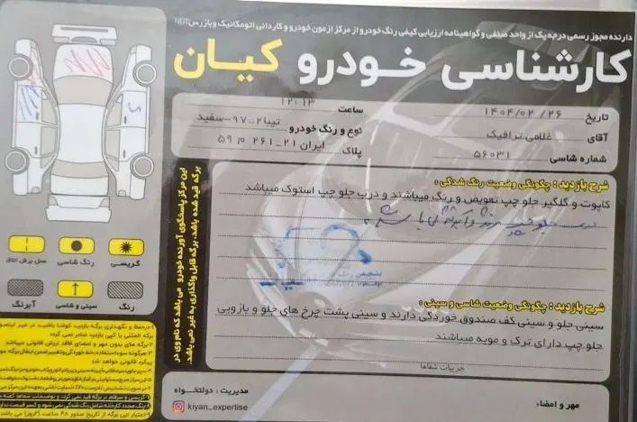 تیبا 2 EX رینگ آلومینیومی - 1397