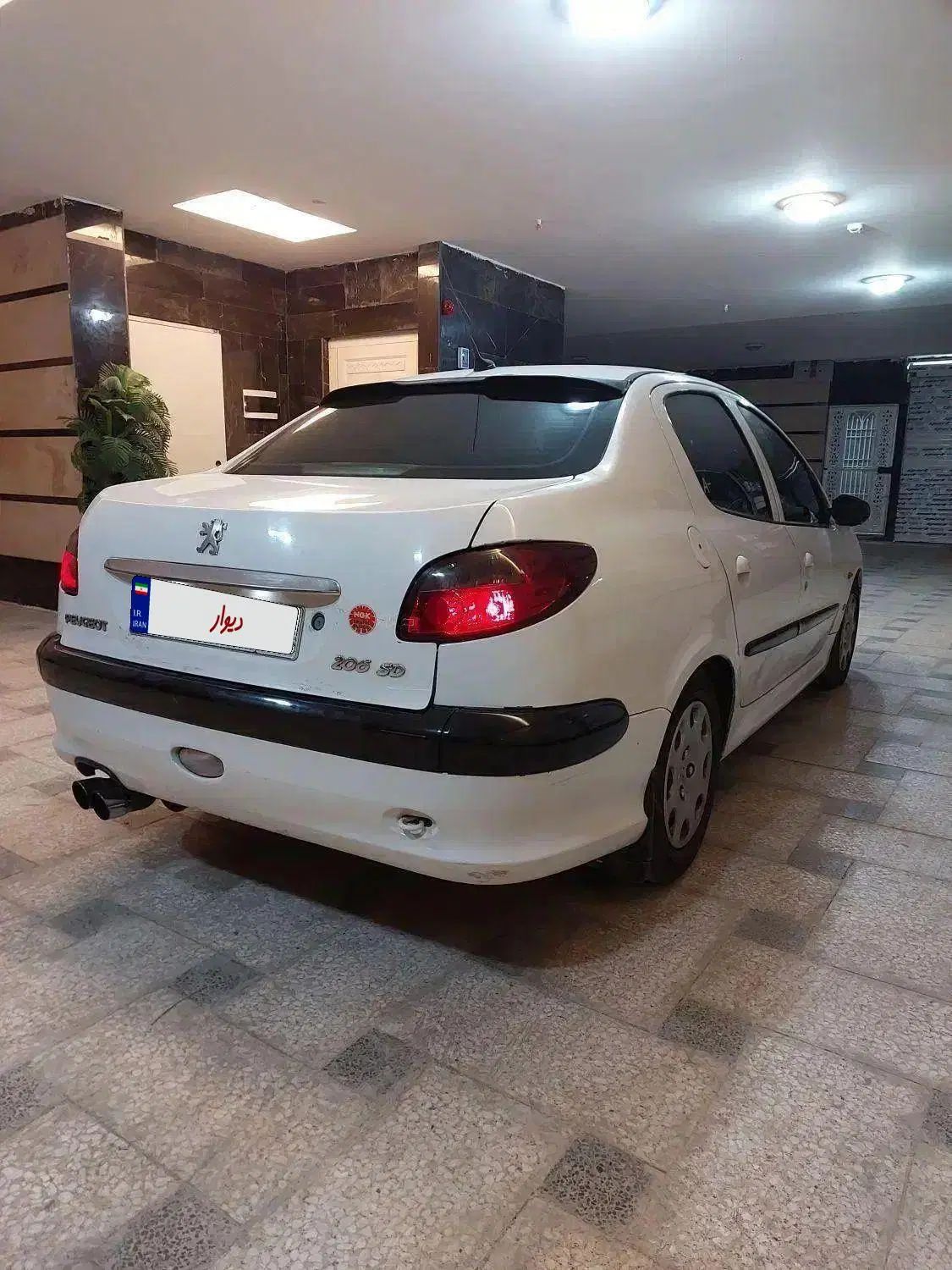 پژو ۲۰۶ صندوق دار v1 - 1389