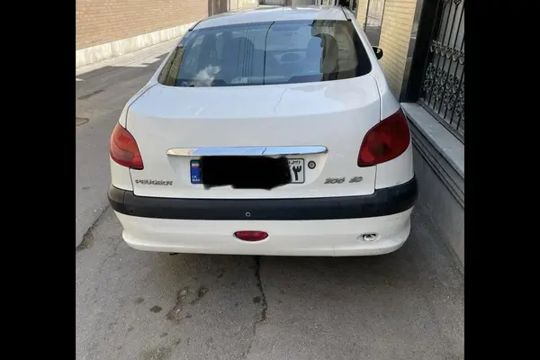 پژو ۲۰۶ صندوق دار v8 - 1389