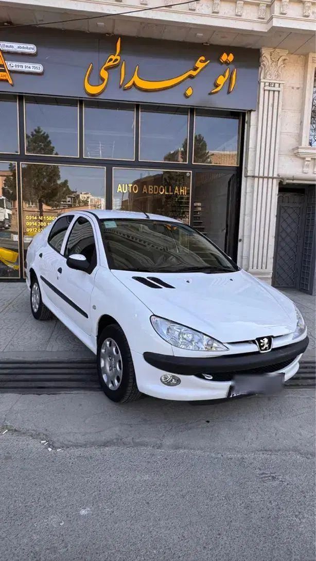پژو ۲۰۶ صندوق دار v8 - 1398