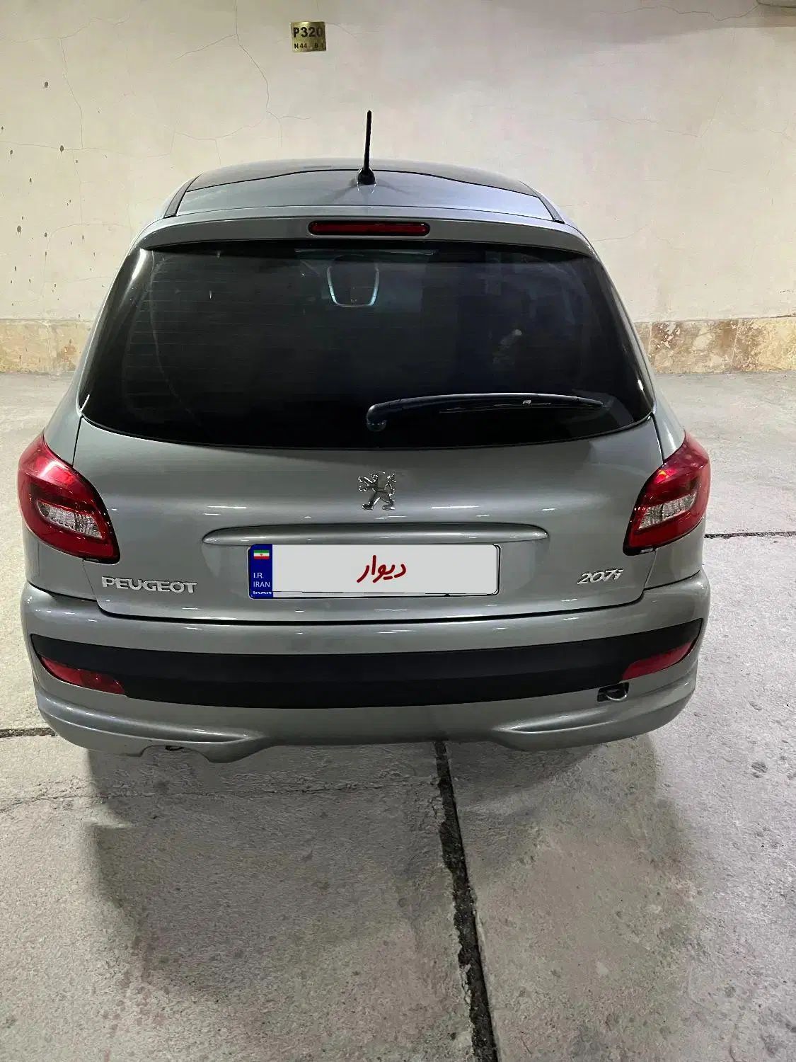 پژو 207 اتوماتیک TU5P - 1403