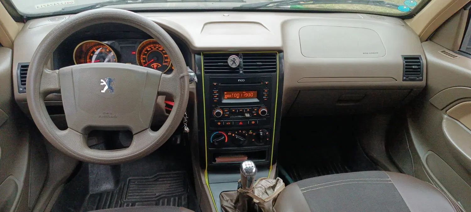 پژو 405 SLX بنزینی TU5 - 1396