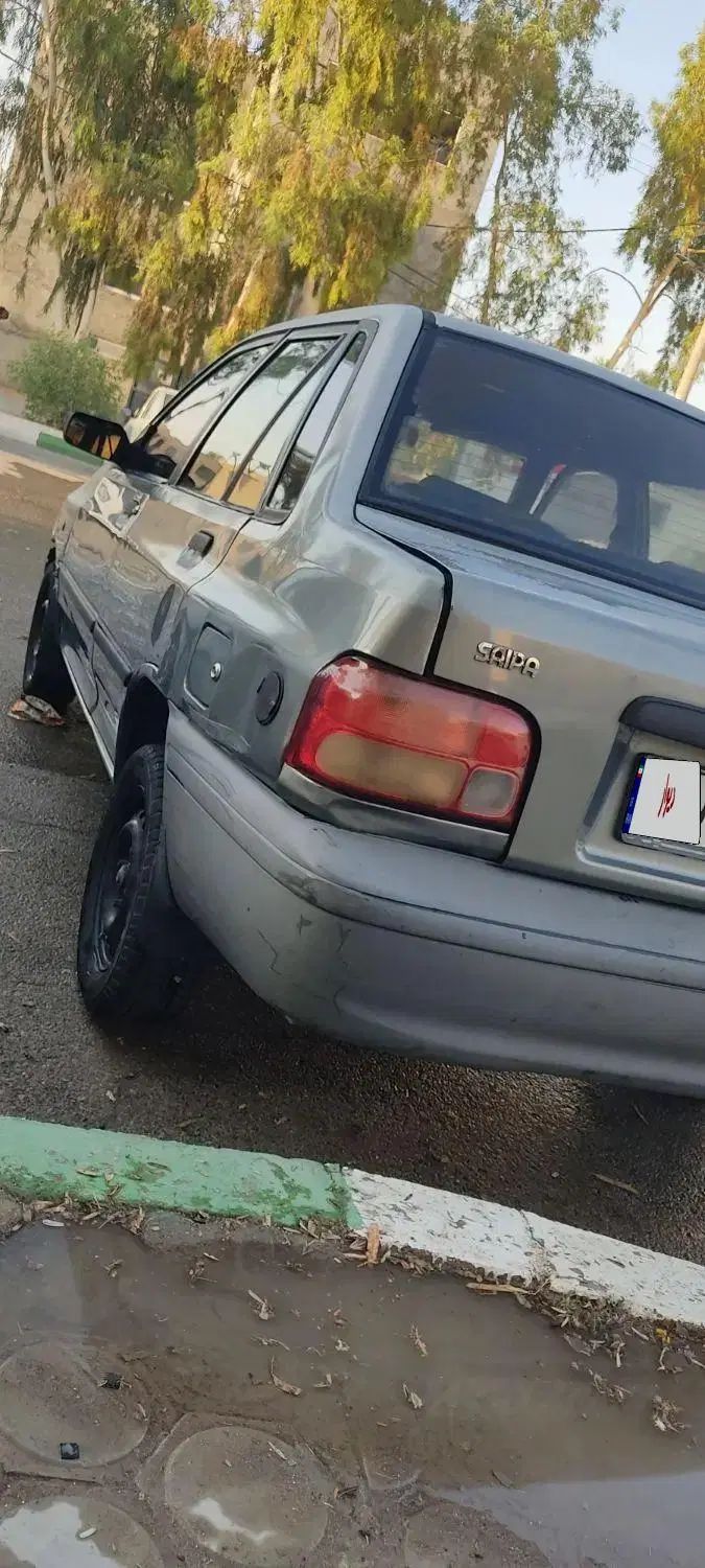 پراید صبا بنزینی - 1386