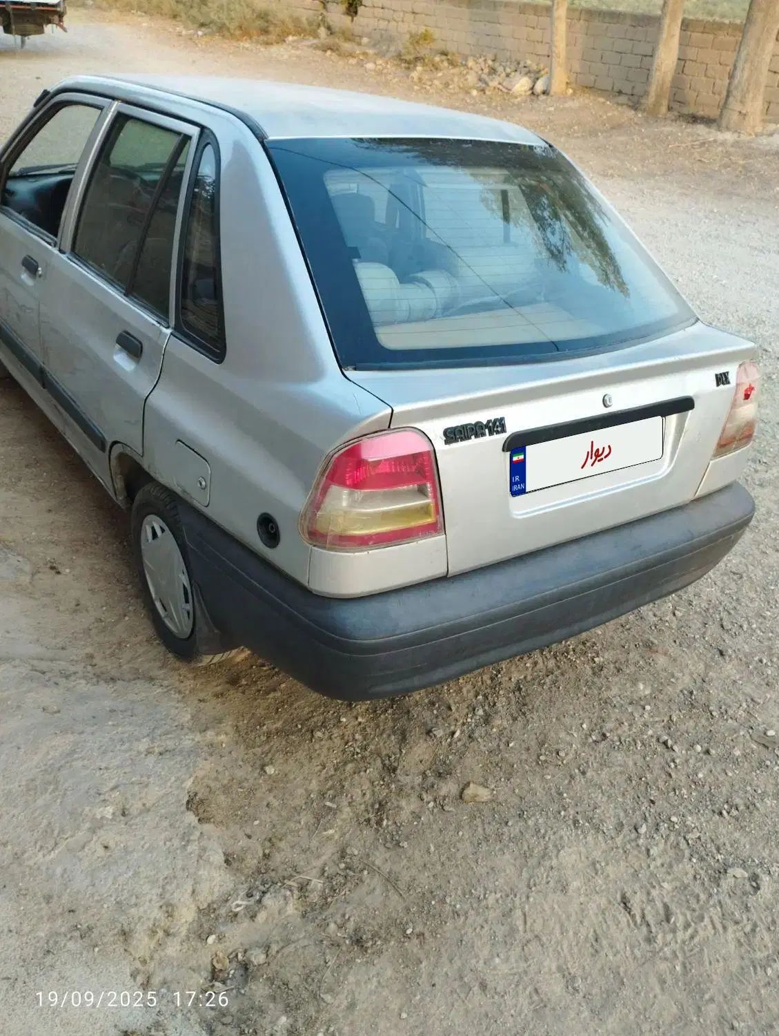 پراید صبا بنزینی - 1387