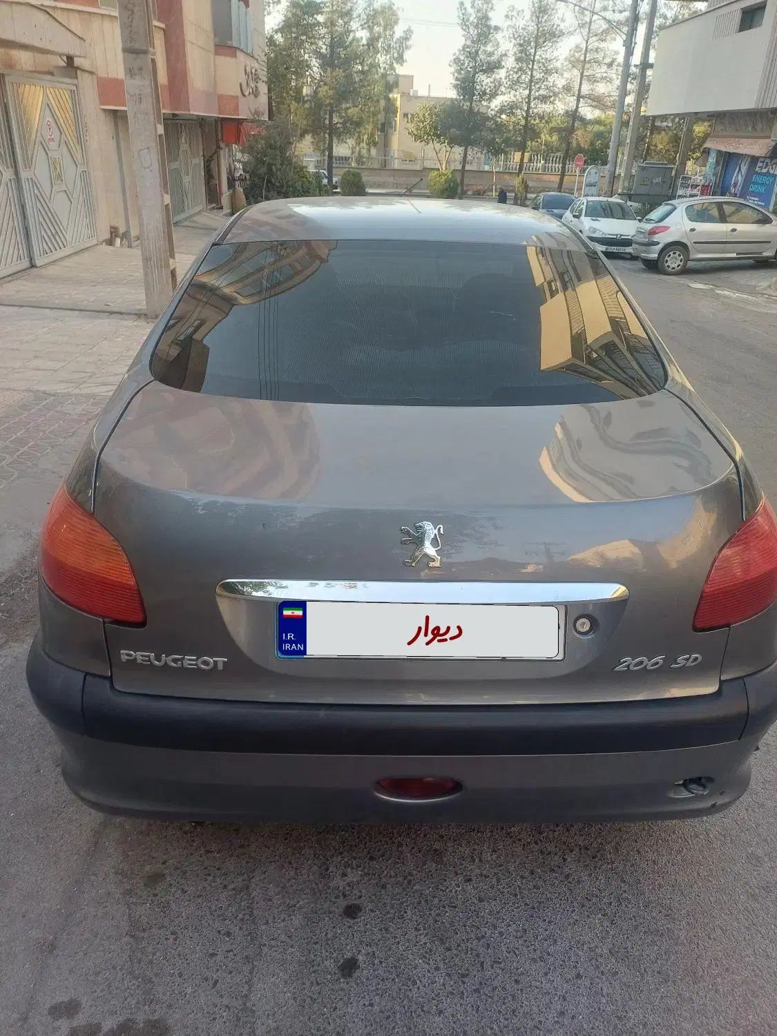 پژو ۲۰۶ صندوق دار v8 - 1388