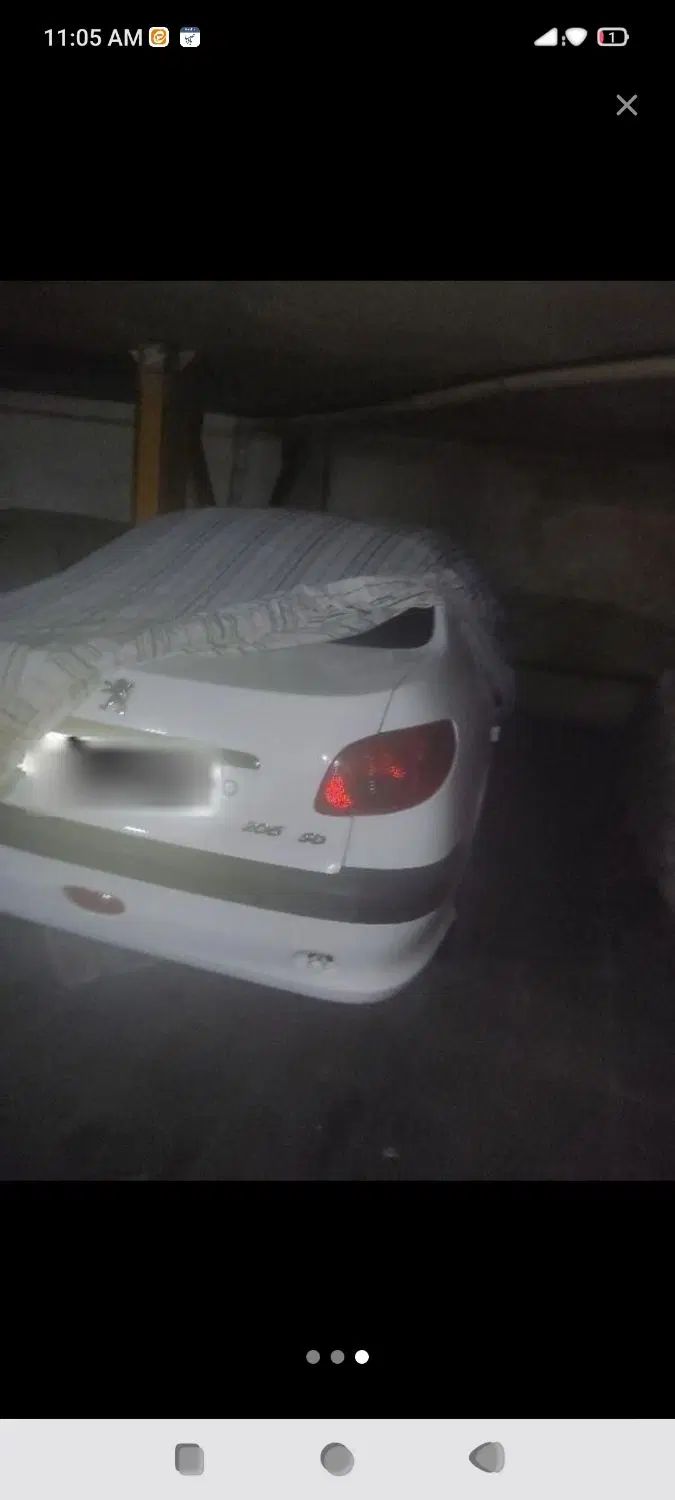 پژو ۲۰۶ صندوق دار v8 - 1398