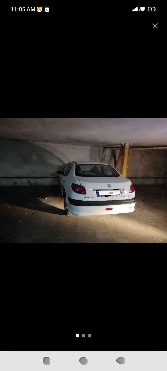 پژو ۲۰۶ صندوق دار v8 - 1398