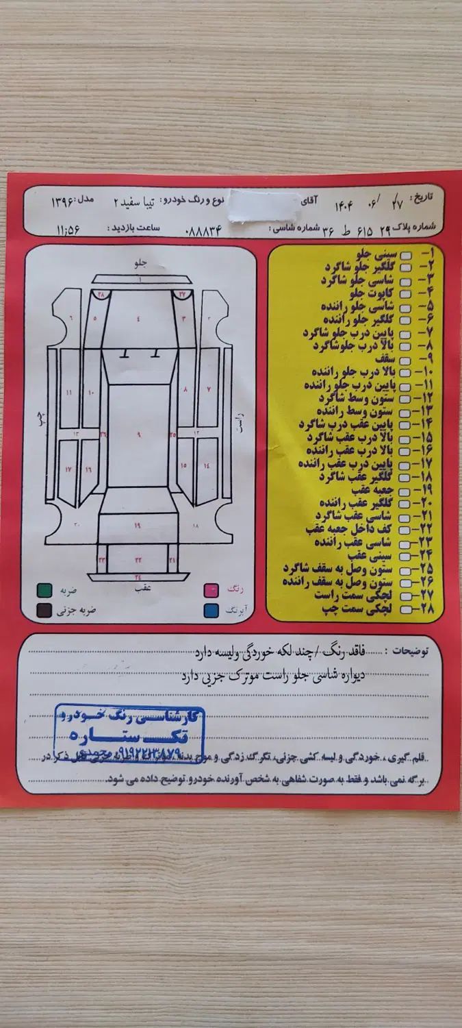 تیبا 2 EX رینگ آلومینیومی - 1396