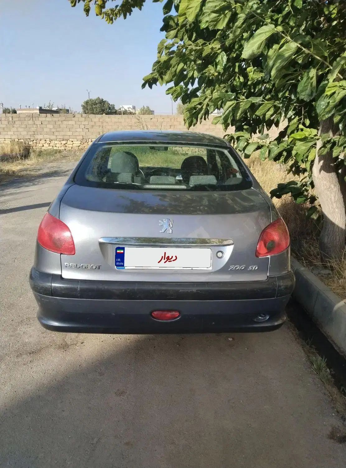پژو ۲۰۶ صندوق دار v20 - 1389