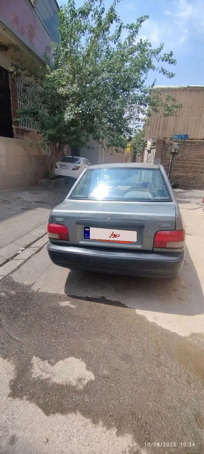 پراید صبا بنزینی - 1387