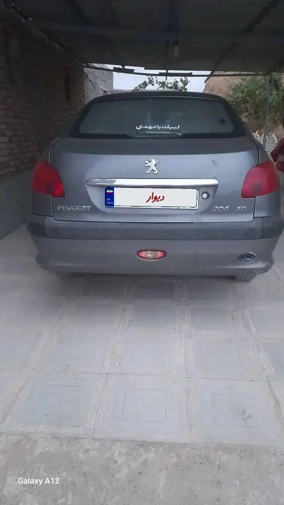 پژو ۲۰۶ صندوق دار v8 - 1394