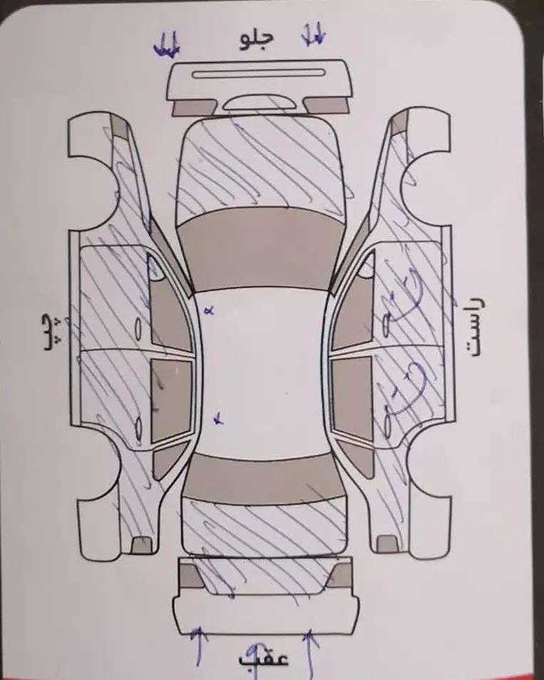 سمند LX EF7 دوگانه سوز - 1396