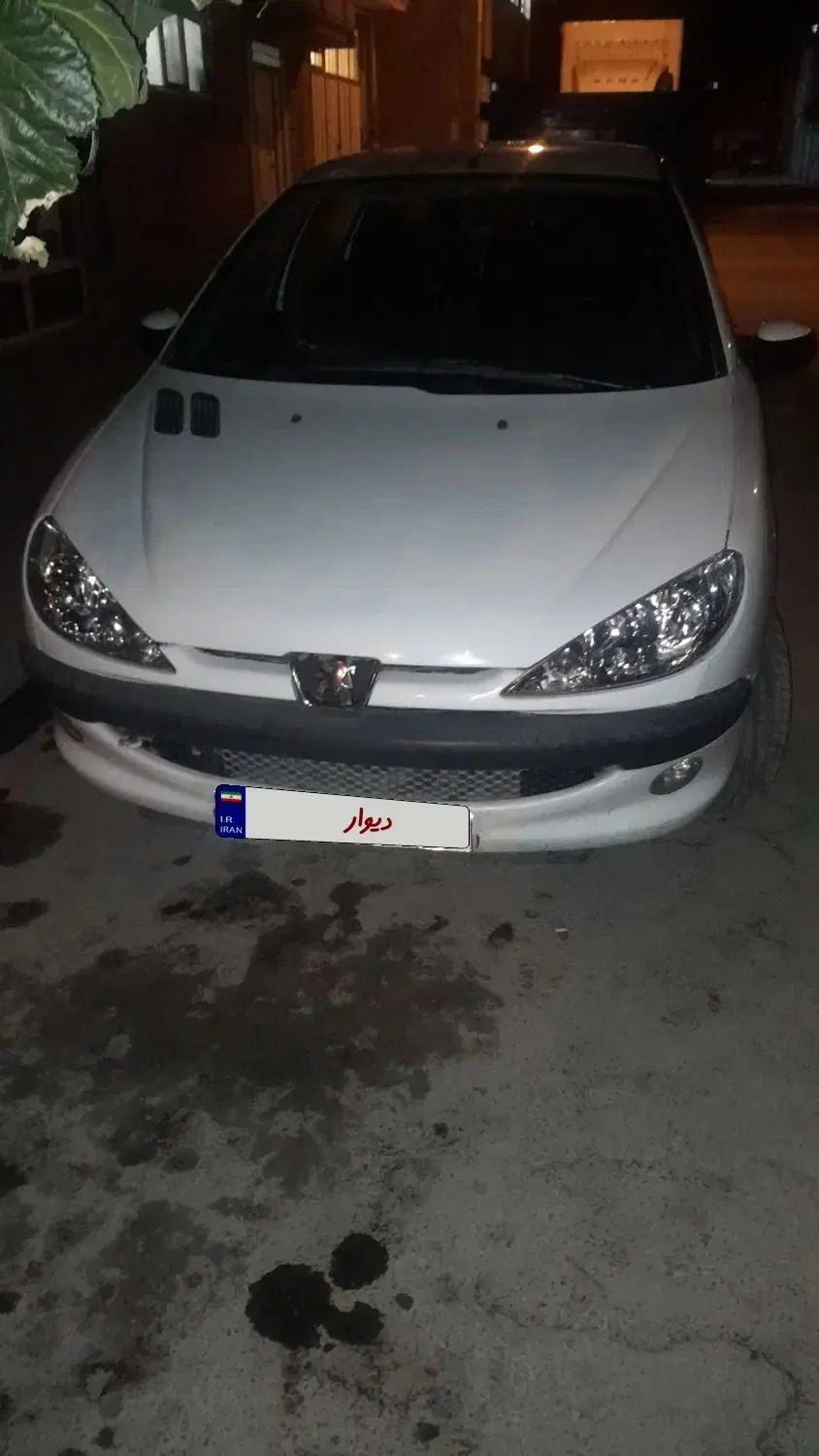 پژو ۲۰۶ صندوق دار v8 - 1395