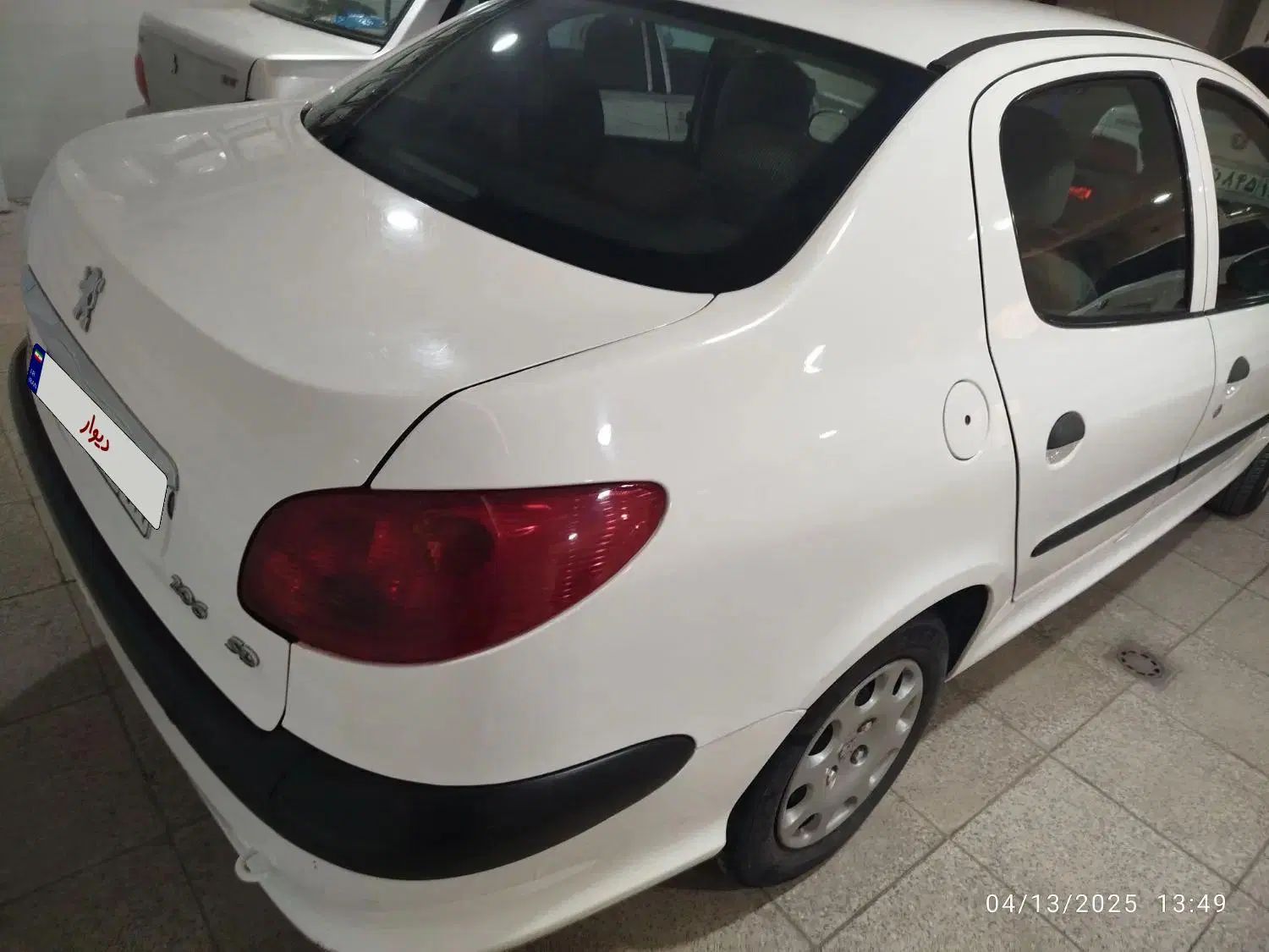 پژو ۲۰۶ صندوق دار v8 - 1397