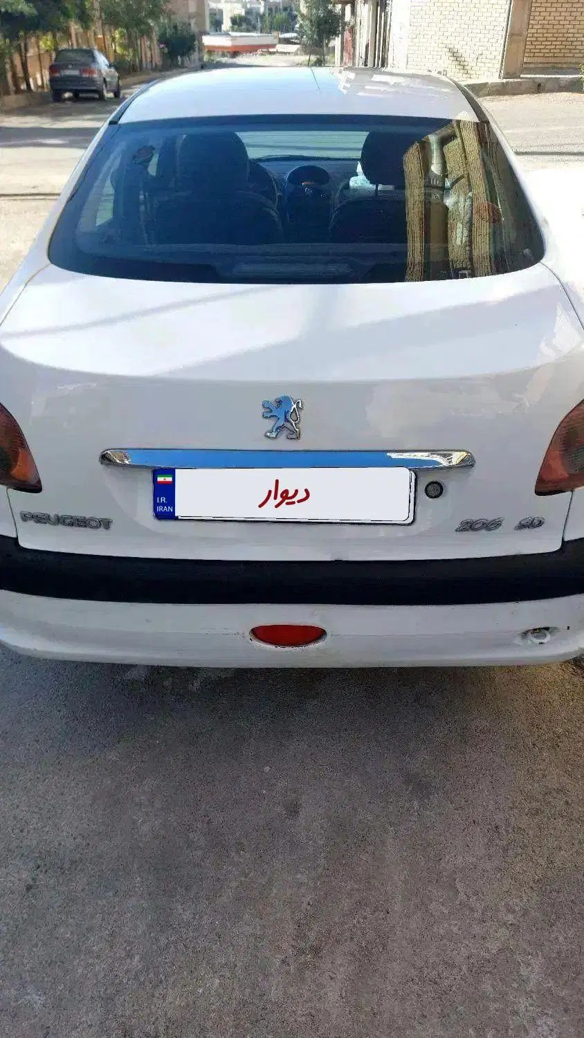 پژو ۲۰۶ صندوق دار v20 - 1391