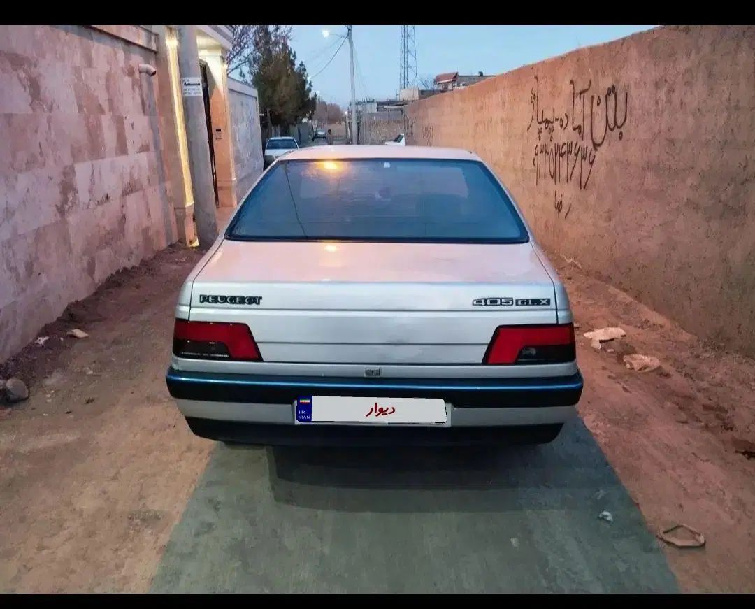پژو 405 SLX دوگانه سوز XU7 - 1388