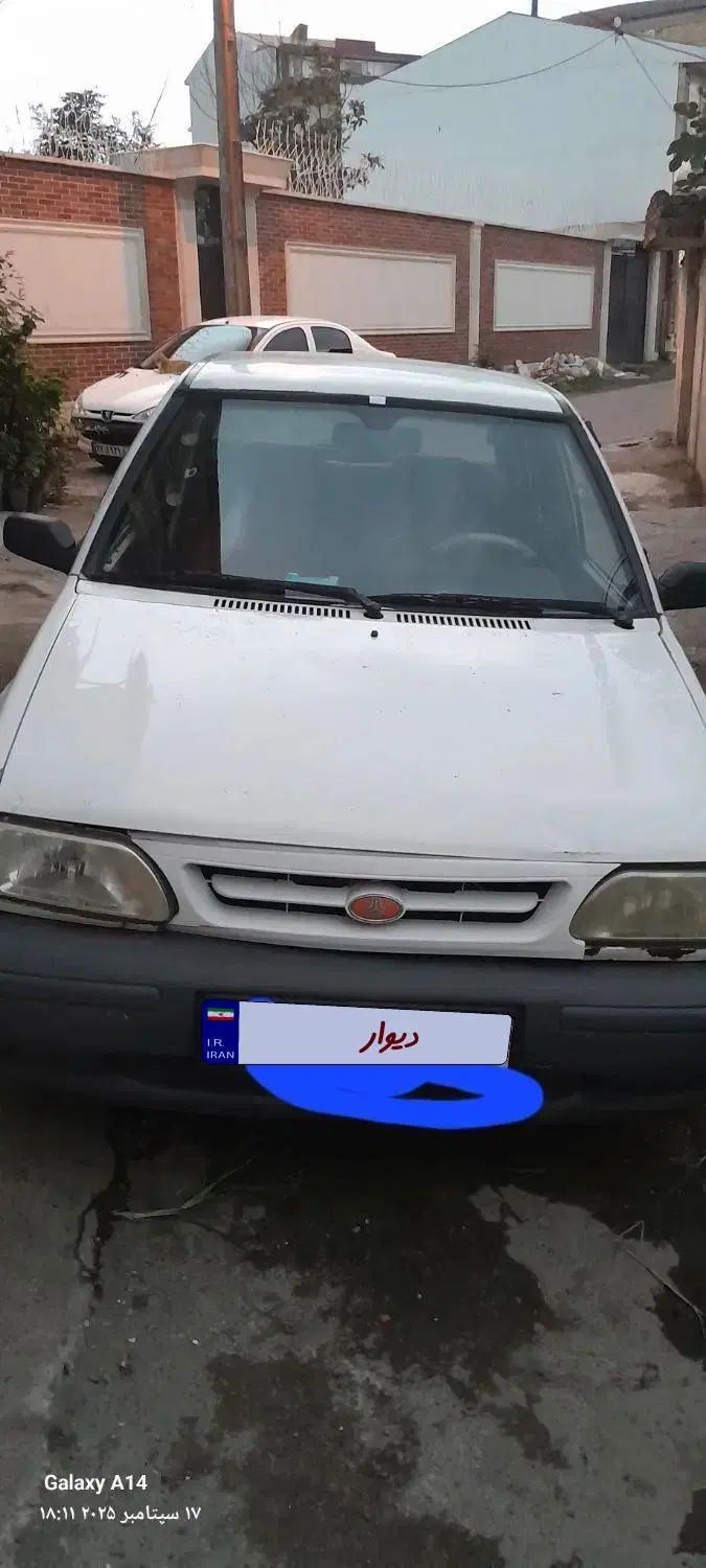 پراید صبا بنزینی - 1381