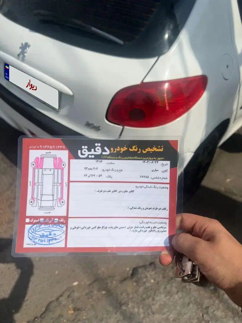 پژو 206 تیپ 5 - 1393