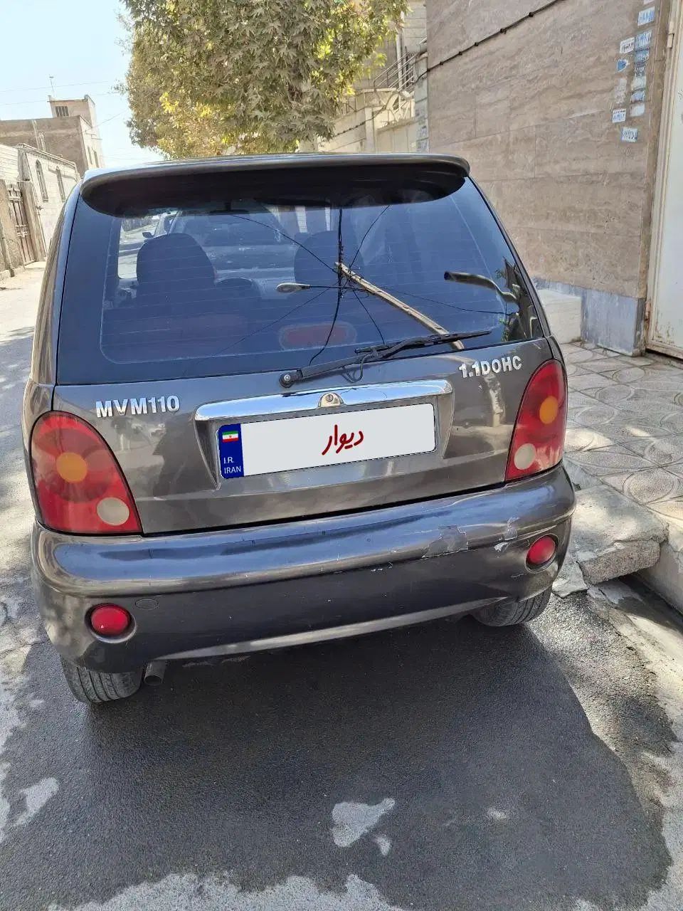 ام وی ام 110 چهار سیلندر دنده ای - 1389