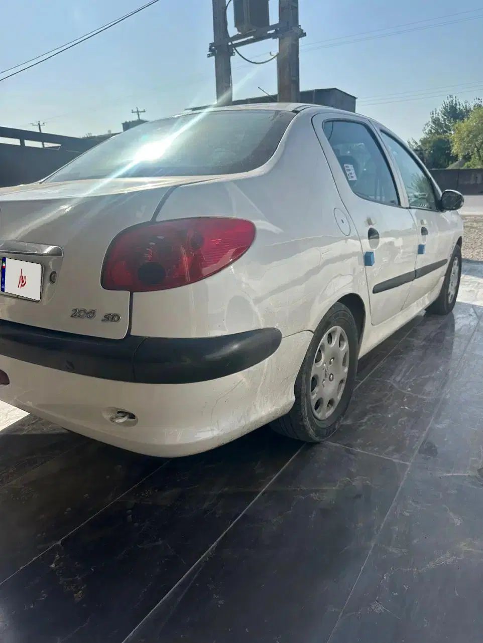 پژو ۲۰۶ صندوق دار v8 - 1394
