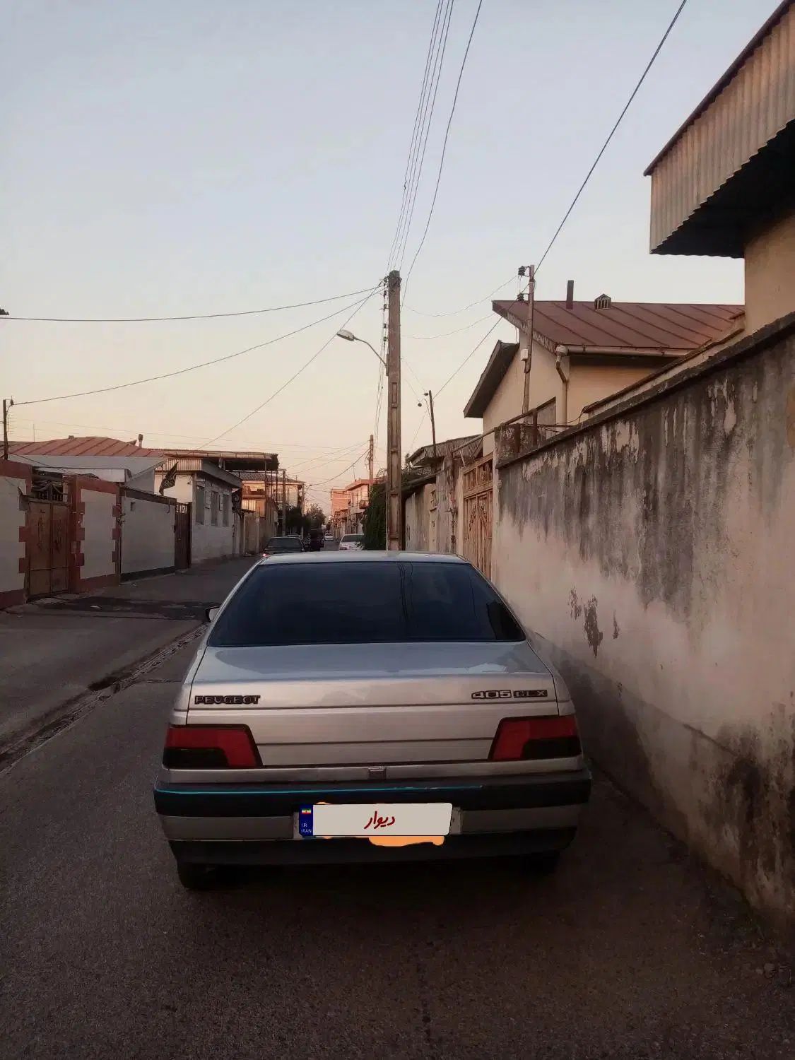 پژو 405 GLX - دوگانه سوز - 1389