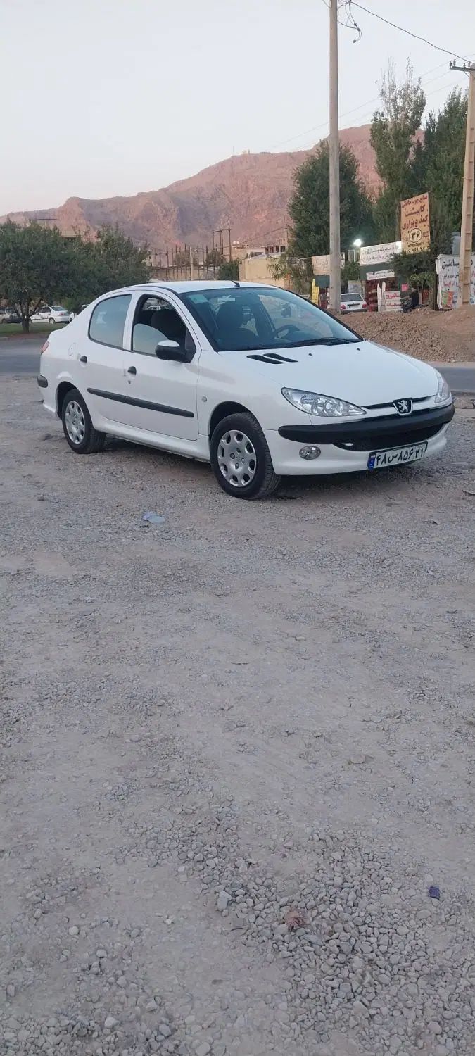 پژو ۲۰۶ صندوق دار v8 - 1397