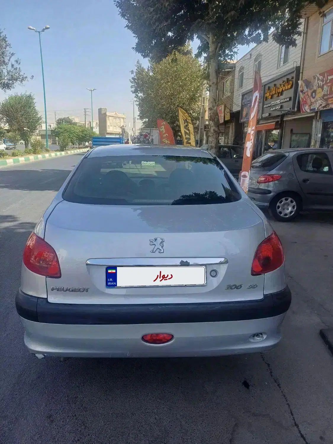 پژو ۲۰۶ صندوق دار v8 - 1387