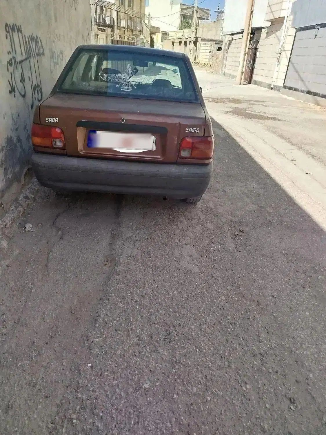 پراید صبا بنزینی - 1386