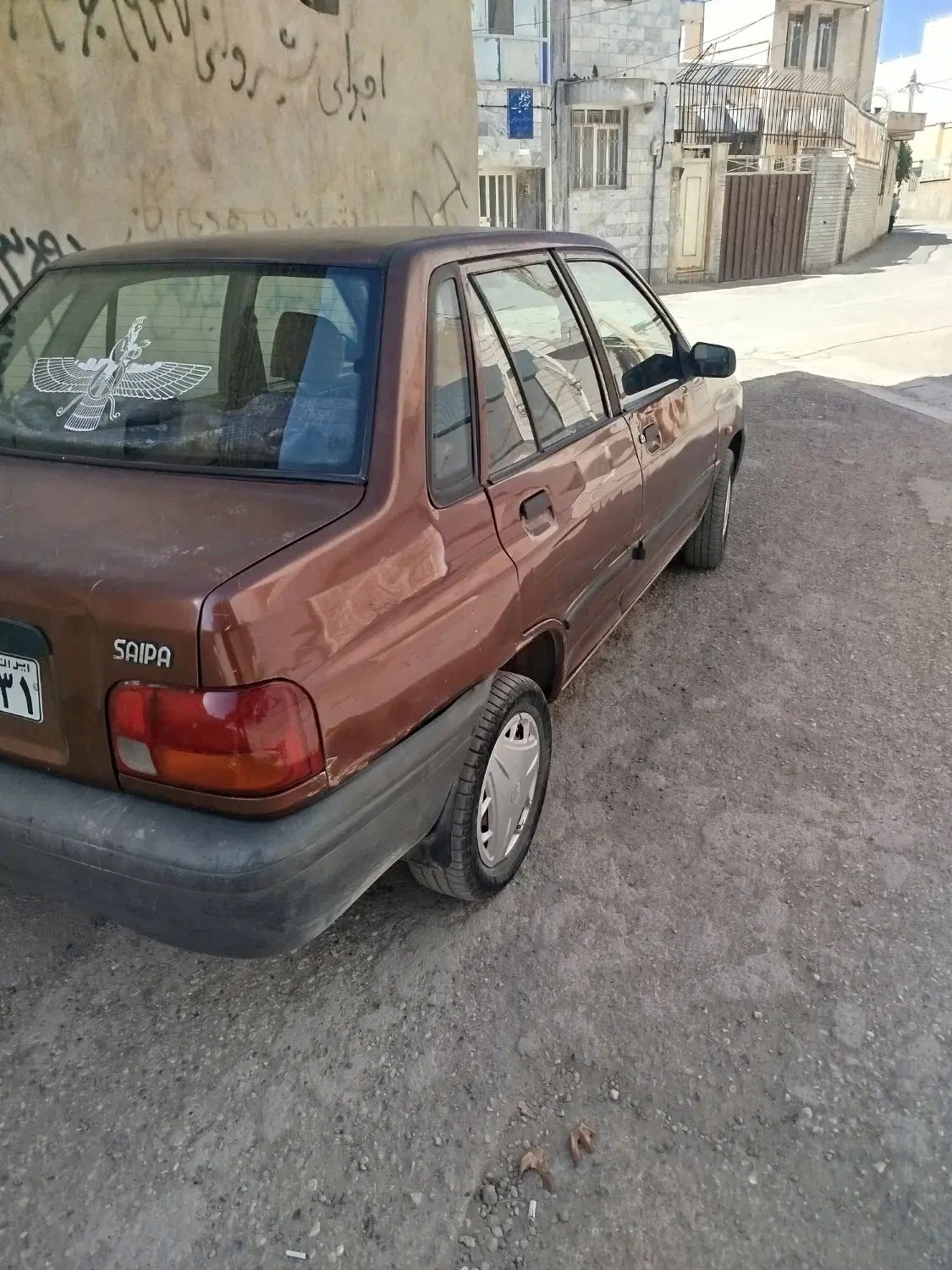 پراید صبا بنزینی - 1386