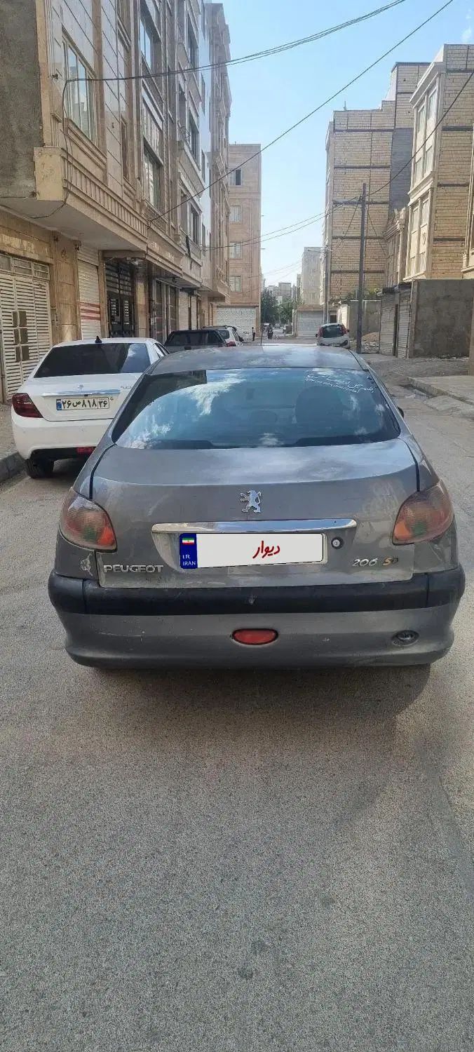 پژو ۲۰۶ صندوق دار v6 - 1388