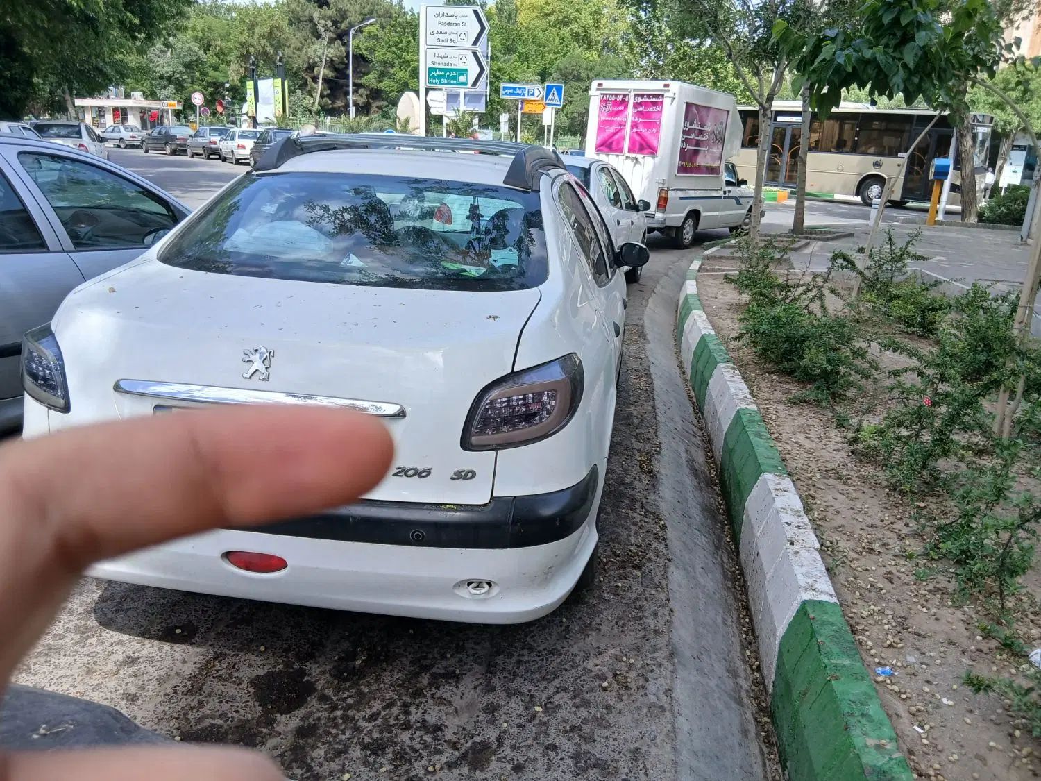 پژو ۲۰۶ صندوق دار v8 - 1395