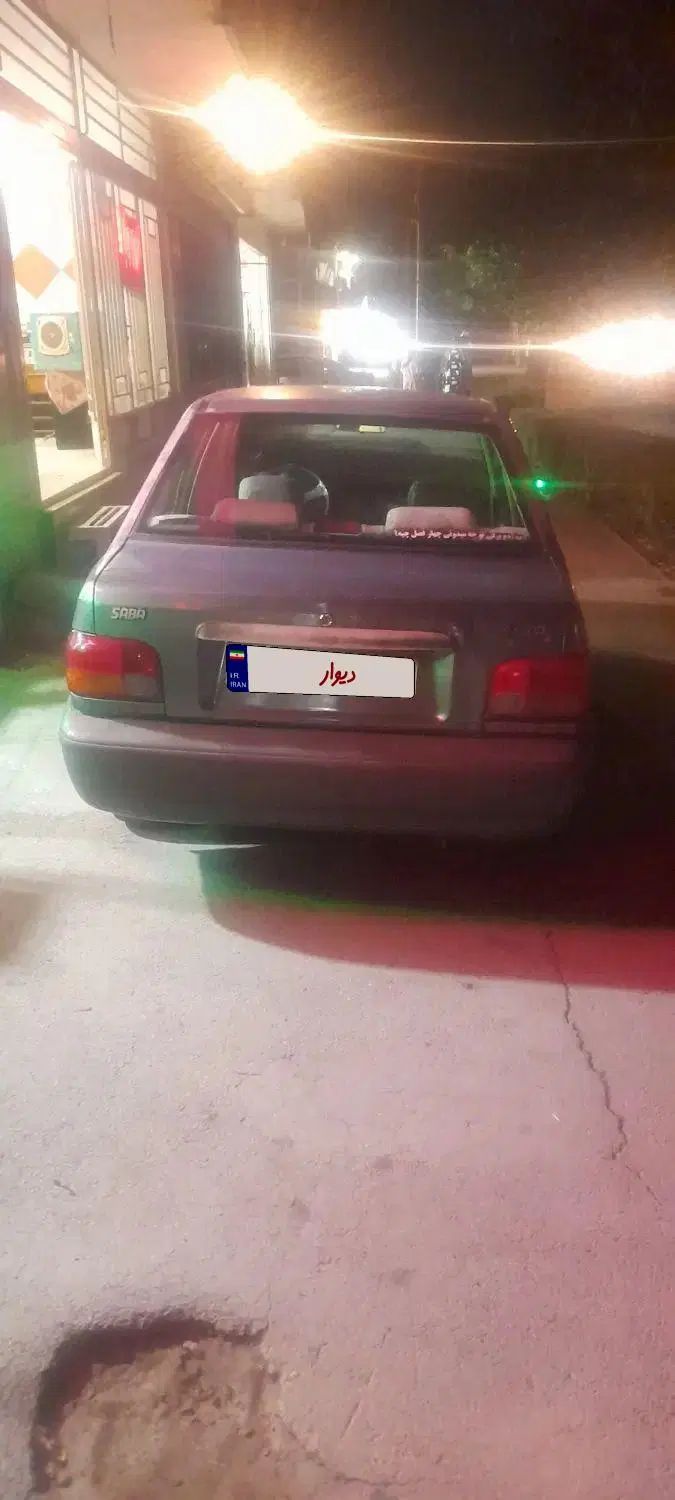 پراید صبا بنزینی - 1378
