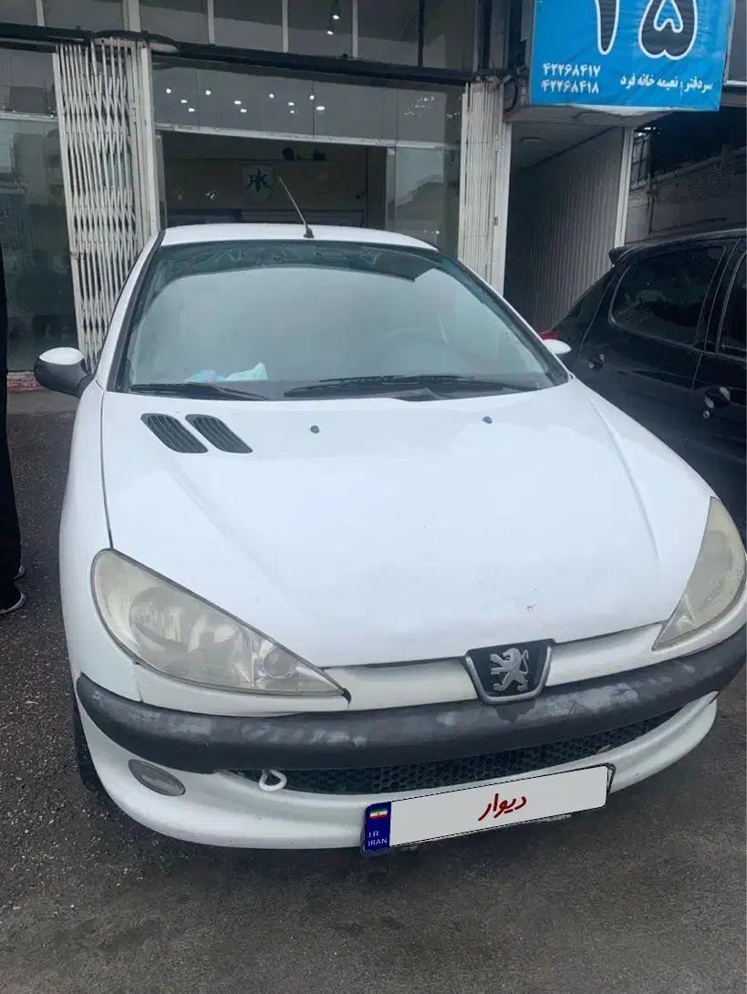 پژو ۲۰۶ صندوق دار v8 - 1393
