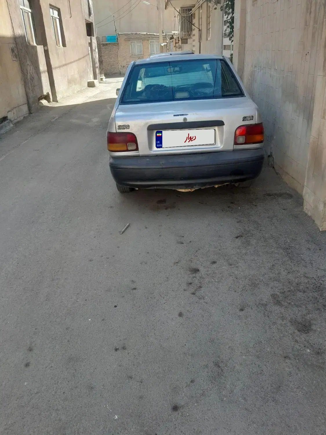 پراید صبا بنزینی - 1386