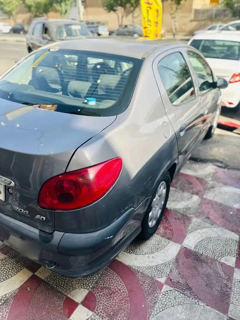 پژو ۲۰۶ صندوق دار v8 - 1394