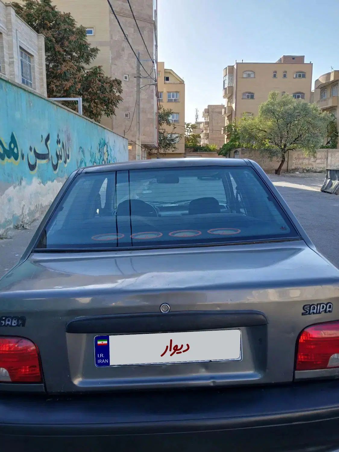پراید صبا بنزینی - 1386