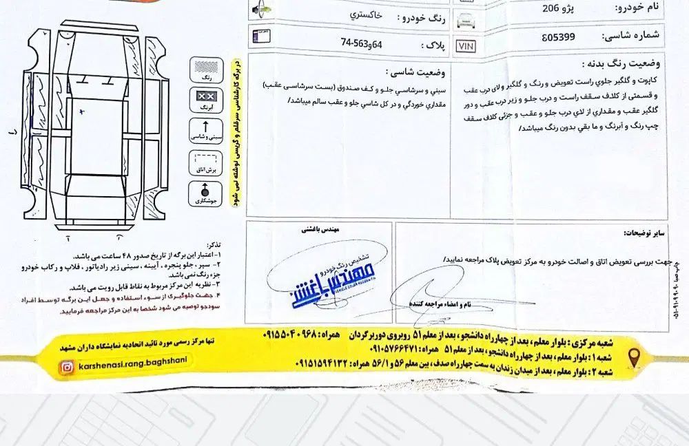 پژو 206 تیپ 5 - 1384