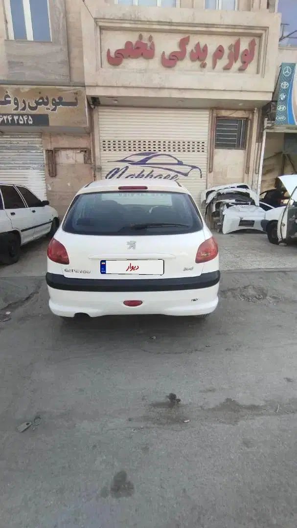 پژو 206 تیپ 3 - 1391