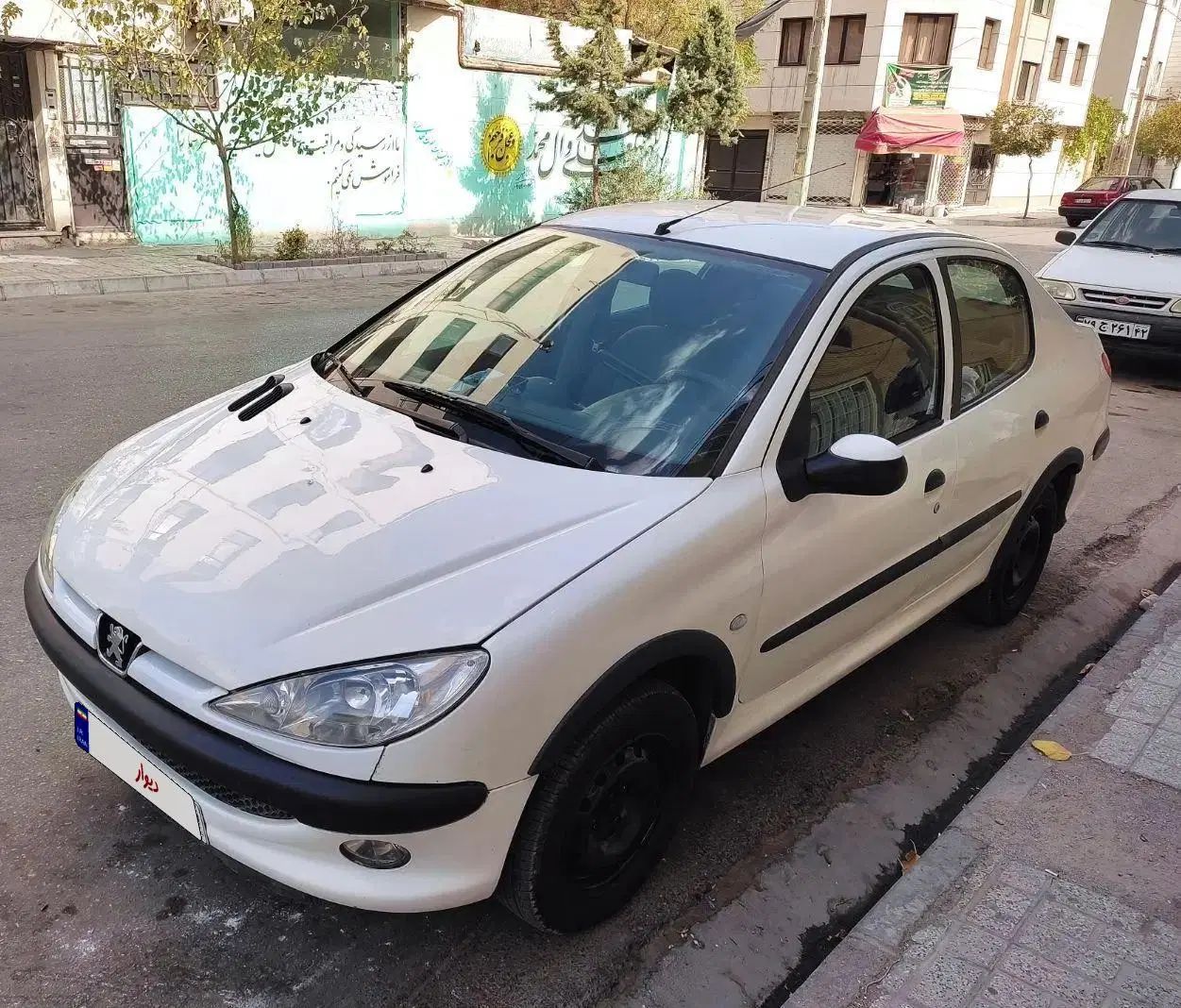 پژو ۲۰۶ صندوق دار v8 - 1388