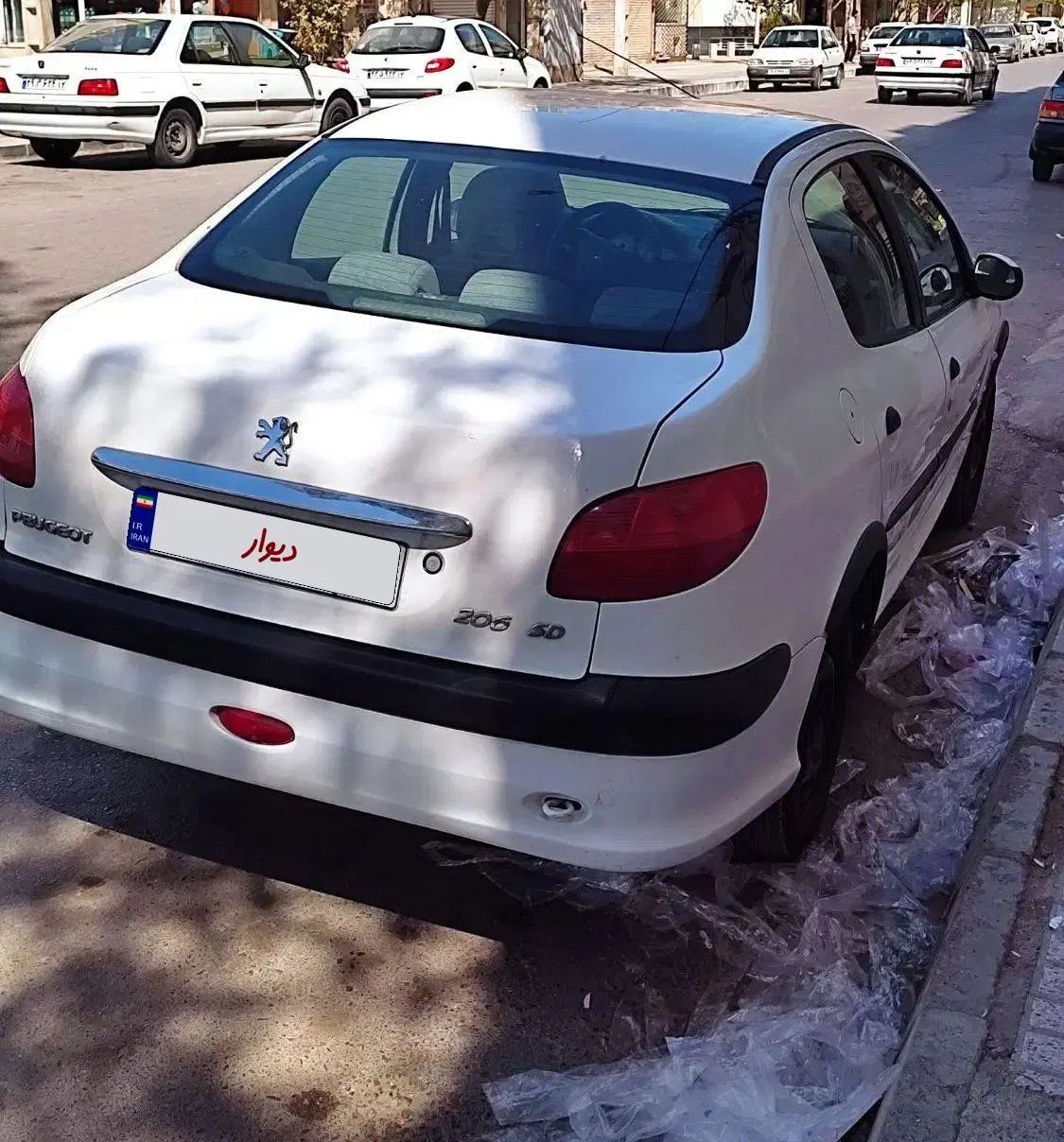 پژو ۲۰۶ صندوق دار v8 - 1388
