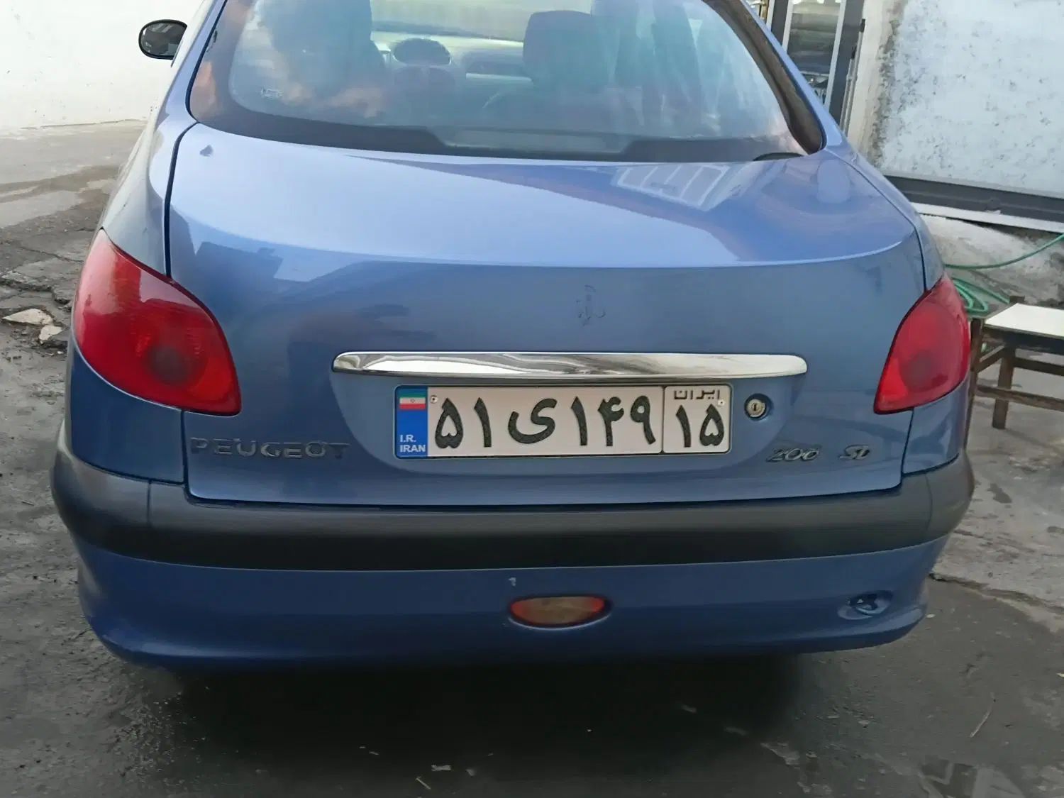 پژو ۲۰۶ صندوق دار v20 - 1391