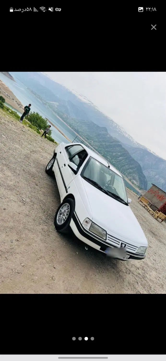 پژو 405 GLX - دوگانه سوز - 1391