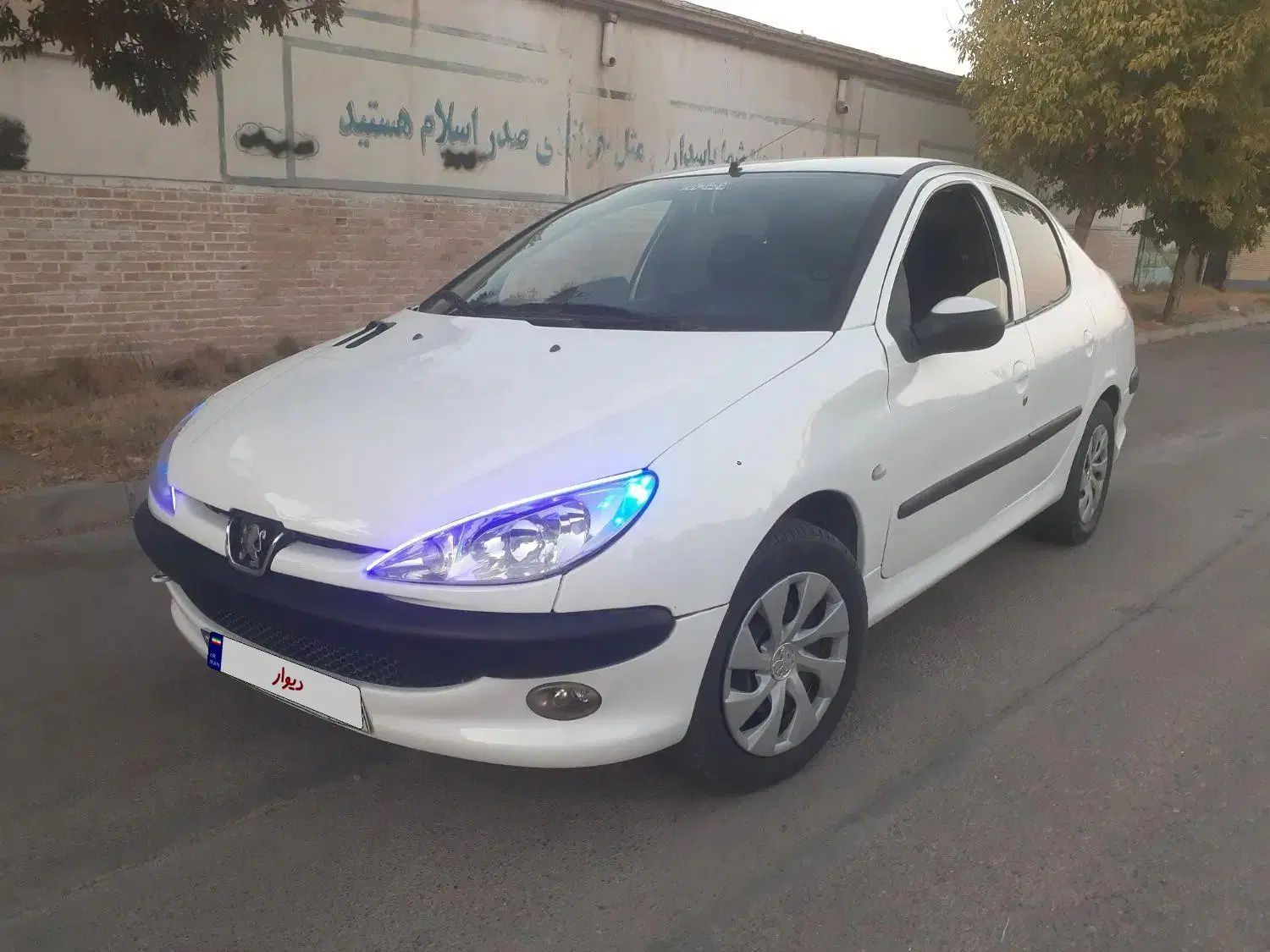 پژو ۲۰۶ صندوق دار v8 - 1388