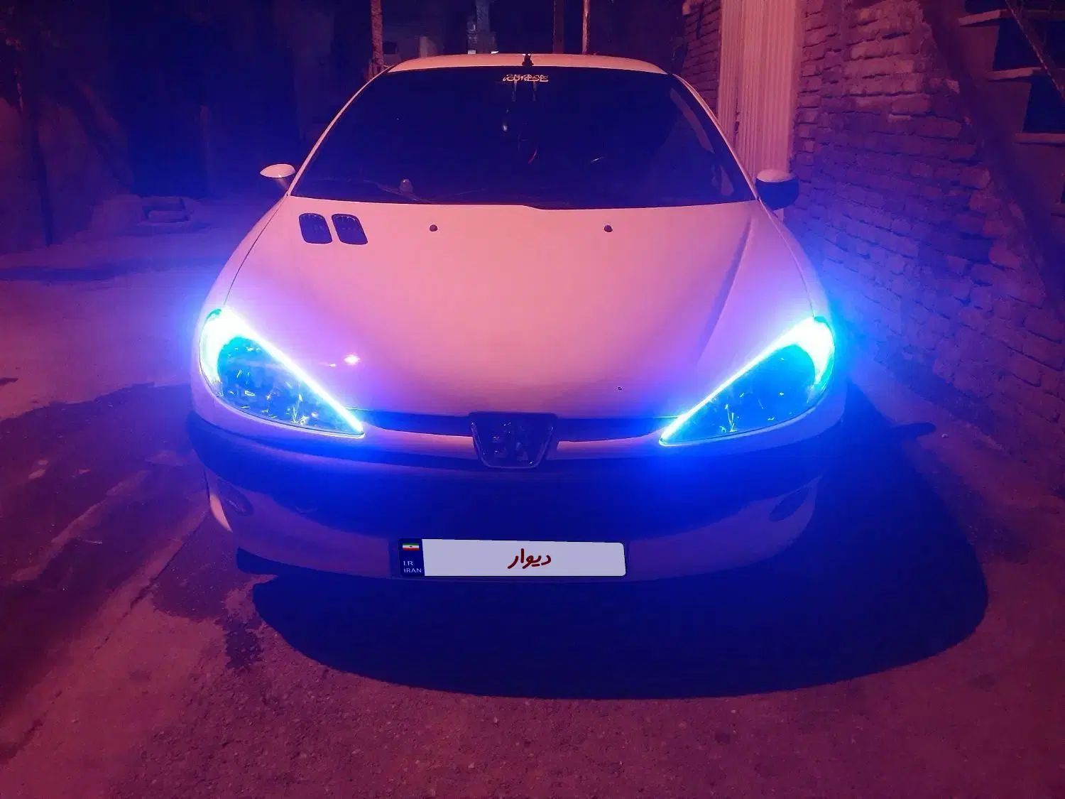 پژو ۲۰۶ صندوق دار v8 - 1388