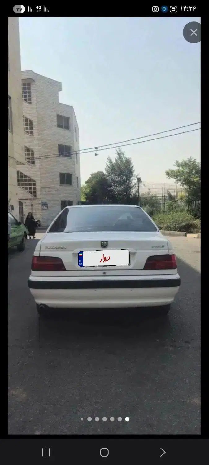 پژو پارس دوگانه سوز - 1395