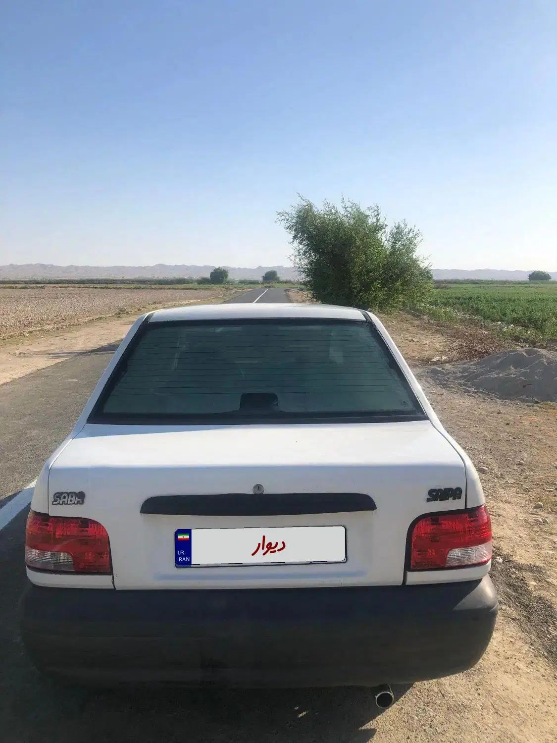 پراید صبا بنزینی - 1387