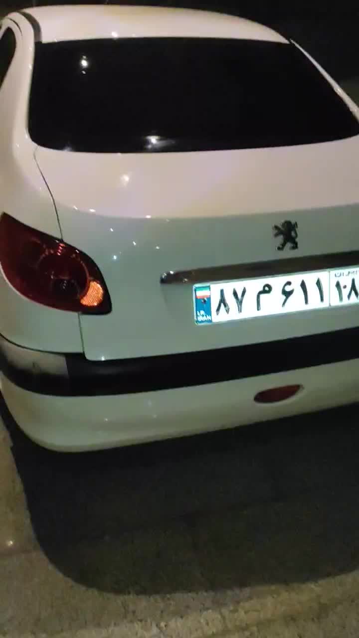 پژو ۲۰۶ صندوق دار v8 - 1391