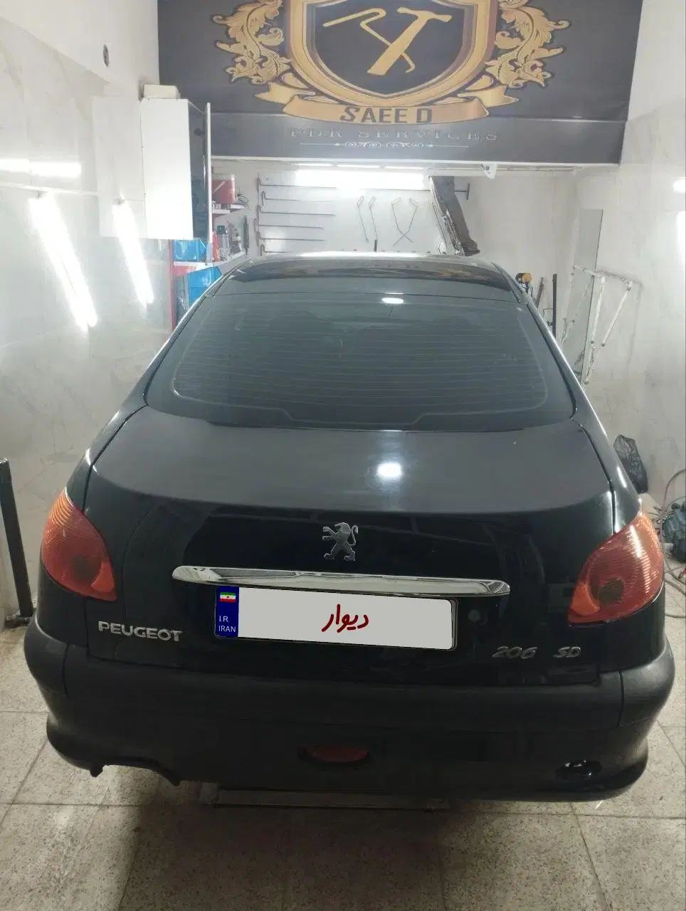 پژو ۲۰۶ صندوق دار v8 - 1393