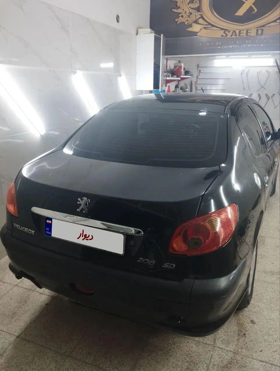 پژو ۲۰۶ صندوق دار v8 - 1393