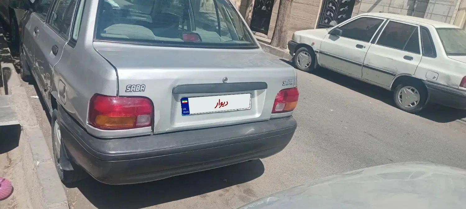 پراید صبا بنزینی - 1387